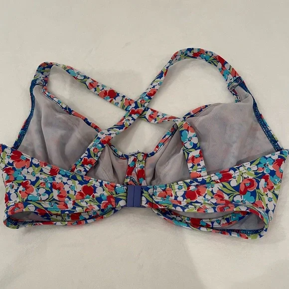 Freya Multicolor Floral Bikini Top - 32H / 32FF - Picture 2 of 7